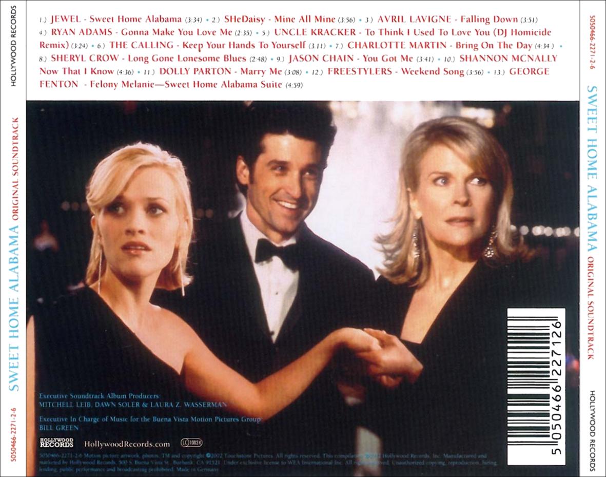 Sweet Home Alabama : Back